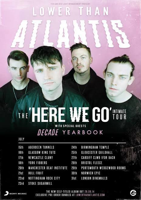 lower than atlantis tour